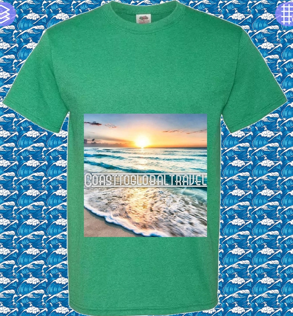 Coast to Global Travel Tshirt
