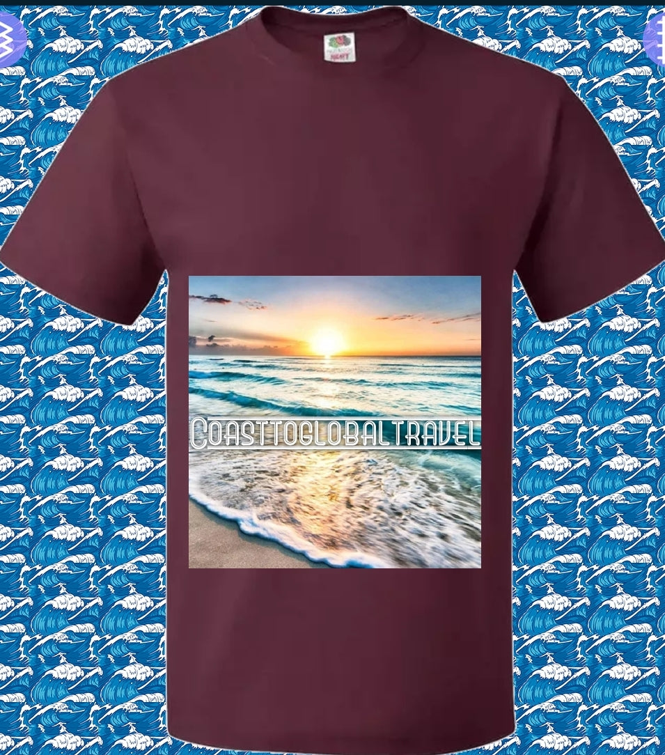 Coast to Global Travel Tshirt