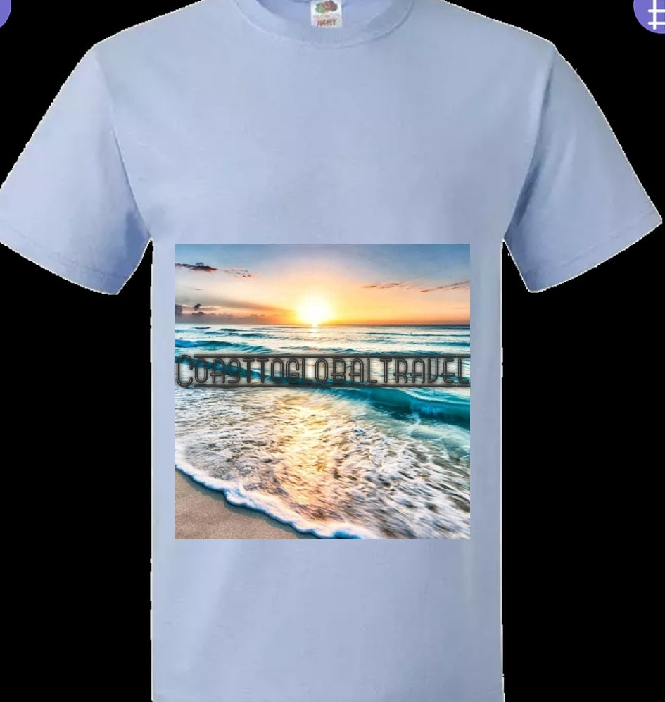 Coast to Global Travel Tshirt