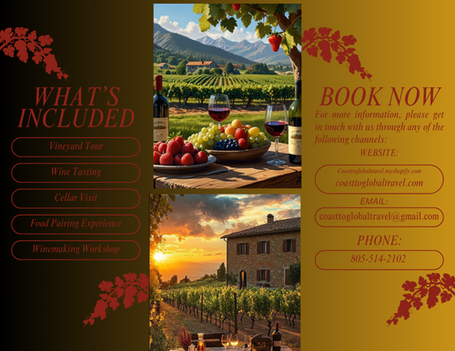 Coast To Global Wine Tasting Tour!